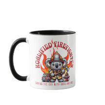 Pompier Koalifié / Pompier avec feu et flammes