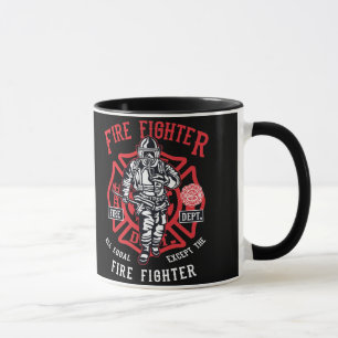 Mug Pompier Tous les hommes ne sont pas égaux