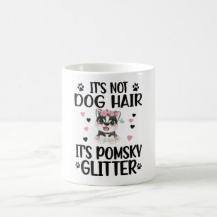 Mug Pomsky, Amoureux des chiens Pomsky, propriétaire 