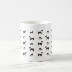 Mug Pomsky chien mug, un cadeau de l'amant de chien C
