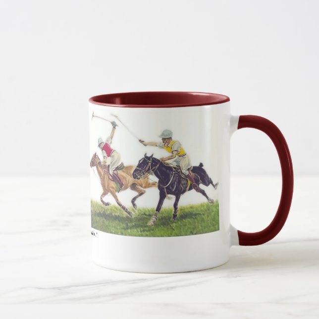 Mug Poneys de polo (Droite)