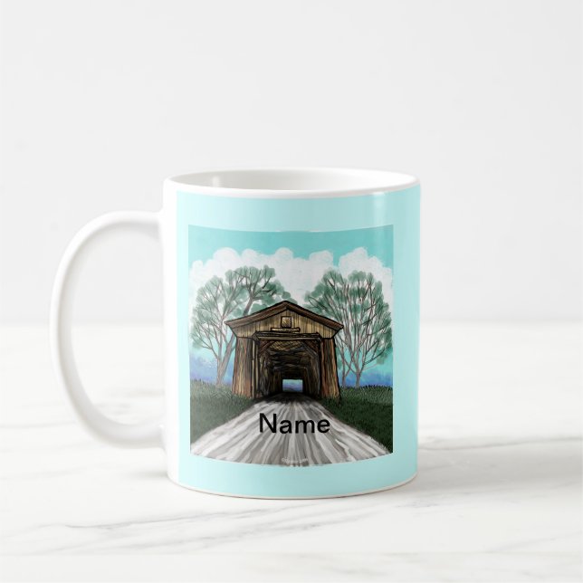 Mug Pont couvert de Spring (Gauche)