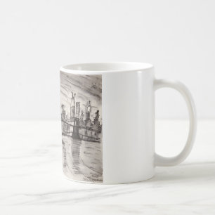 Mug Pont de Brooklyn et un ciel gris