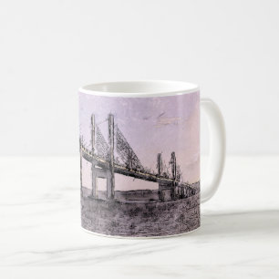 Mug Pont de Kessock Inverness Aquarelle Artistique