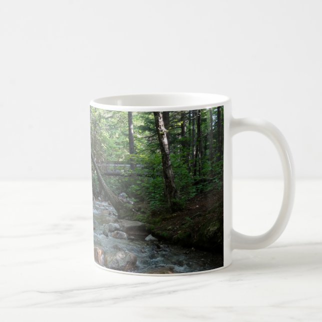 Mug Pont de la rivière Pemigewasset dans le New Hampsh (Droite)