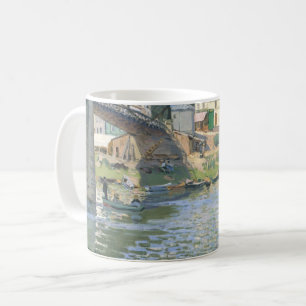 Mug Pont de Villeneu par Sisley Impressionist Paint