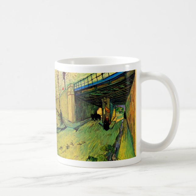 Mug Pont ferroviaire sur Montmajour par Vincent van Go (Droite)