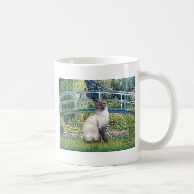 Mug Pont - Siamese 24 (point bleu) (Droite)