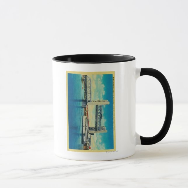 Mug Pont Tower élevé pour la rivière Sacramento (Droite)