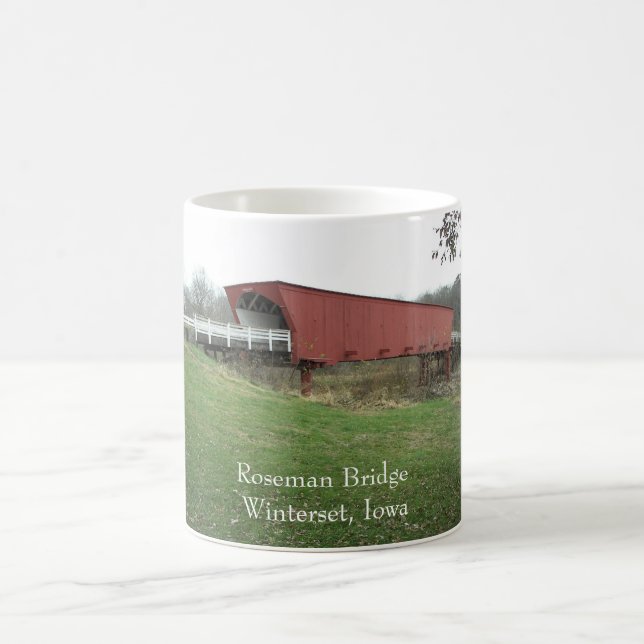Mug Pont Winterset, Iowa de Roseman (Centre)