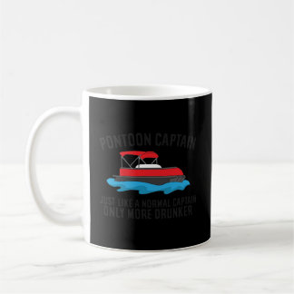Mug Ponton Capitaine Bateau Comme Un Capitaine Normal