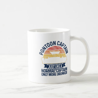 Mug Pontoon Boat Funny Cadeau