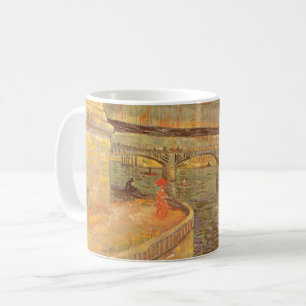Mug Ponts de Vincent van Gogh à Asnières sur la Seine