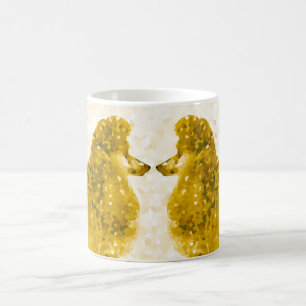 Mug Poodle d'or