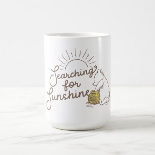Mug Pooh classique  Recherche du soleil