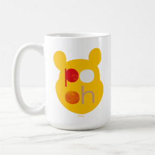 Mug Pooh   Tête principale aquarelle
