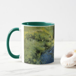 Mug Pool Medfield par Dennis Miller Bunker, Art Vintag