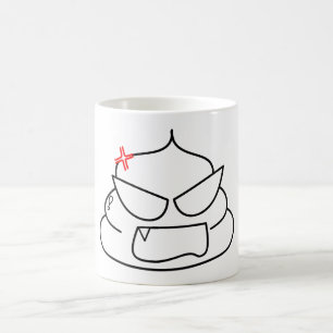 Mug Poop en colère - Brootsch le PooPoo