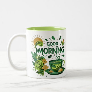 Mug pop à deux tons de couleur à votre café du mat