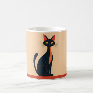 Mug Pop Art Black Cat