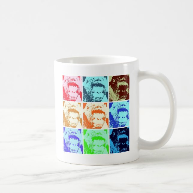 Mug Pop Art Gorilla (Droite)