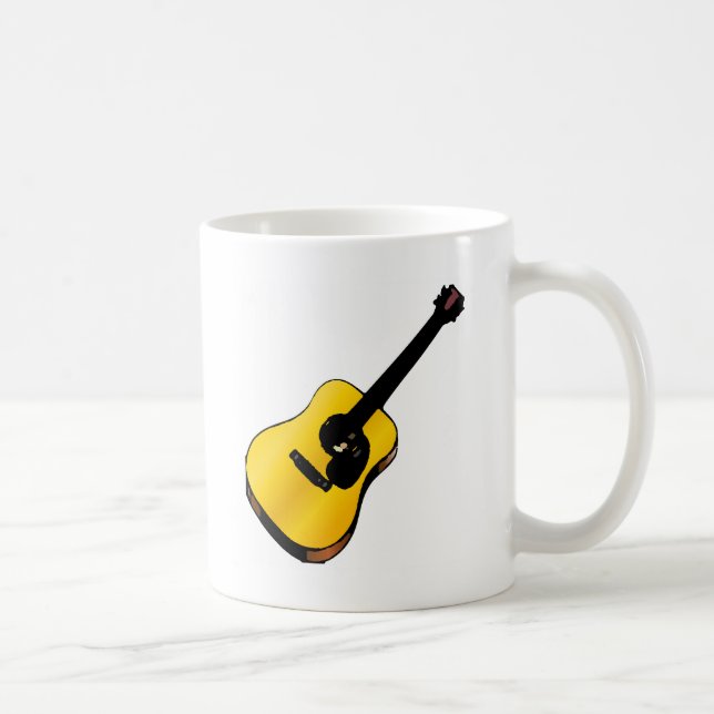 Mug Pop Art Guitare (Droite)
