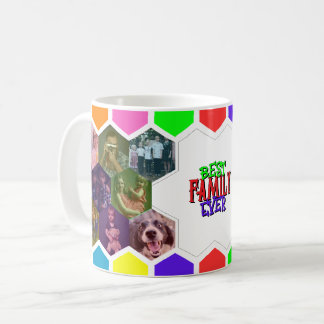 Mug Pop Art Honeypeb Famille Photo Collage Personnalis