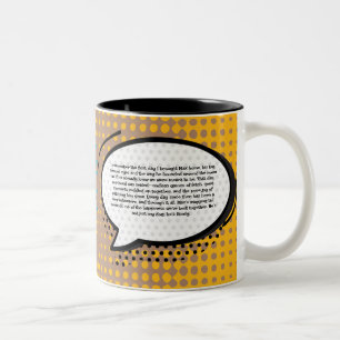 Mug Pop Art Maman Golden Retriever - Personnalisab
