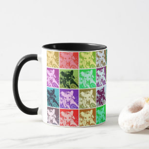 Mug Pop berger allemand coloré