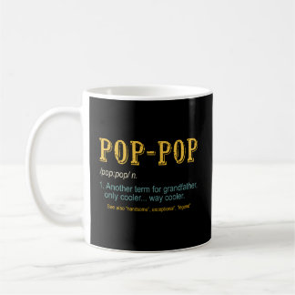 Mug Pop Pop Grandpa Fête des pères Pop Pop Pop