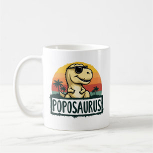 Mug Poposaurus Dinosaur Grandpa Saurus Fête des pères