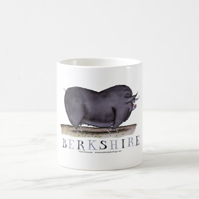 Mug porc de Berkshire, fernandes élégants (Centre)
