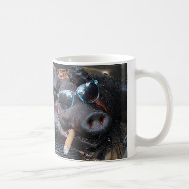 Mug Porc d'élément combustible (Droite)