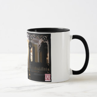 Mug Porche de Chambre d'hexagone la nuit