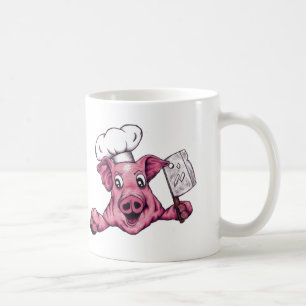Mug Porcin l'art maniaque de chef de porc de bande