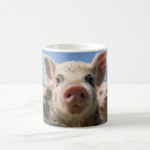 Mug Porcs de natation de haute qualité Bahamas Plage d