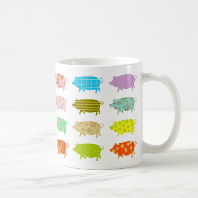 Mug Porcs modelés (Droite)
