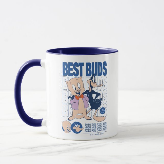Mug Porky Pig & DAFFY DUCK™ Best Buds (Gauche)
