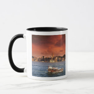 Mug Port de Hong Kong au coucher du soleil