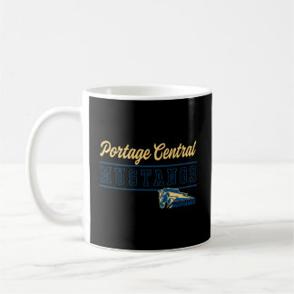 Mug Portage Central High School Mustangs C4