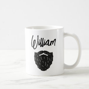 Mug Porté à la barbe personnalisé Papa Noun Mari Amusa