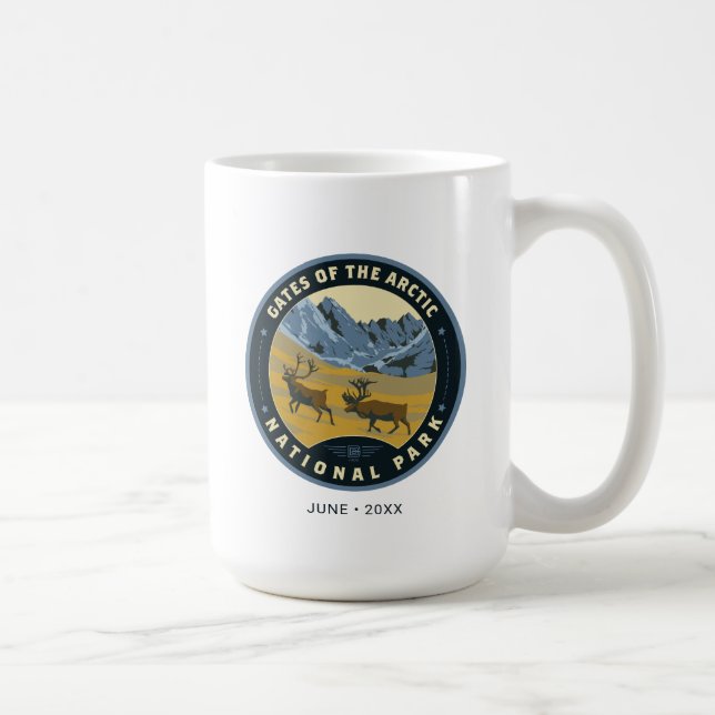 Mug Portes du parc national de l'Arctique (Droite)