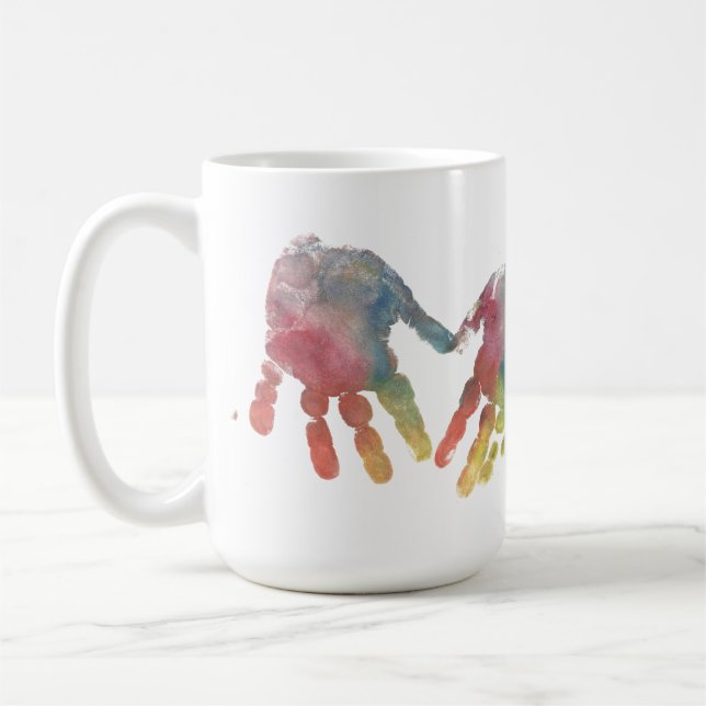 Mug Portes-mains Coeur Cutest Toddler Photo bébé (Gauche)