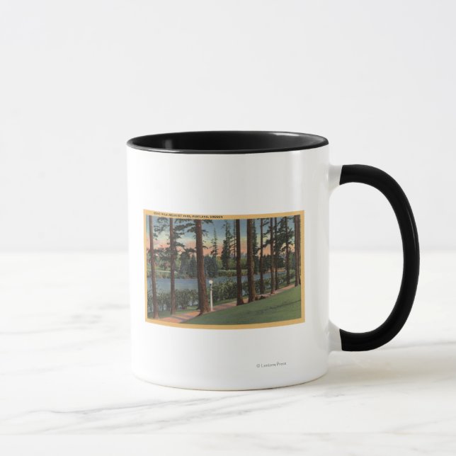 Mug Portland, ORScene dans Laurelhurst Park (Droite)