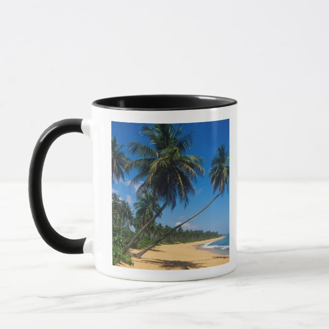 Mug Porto Rico, Isla Verde, palmiers. (Gauche)