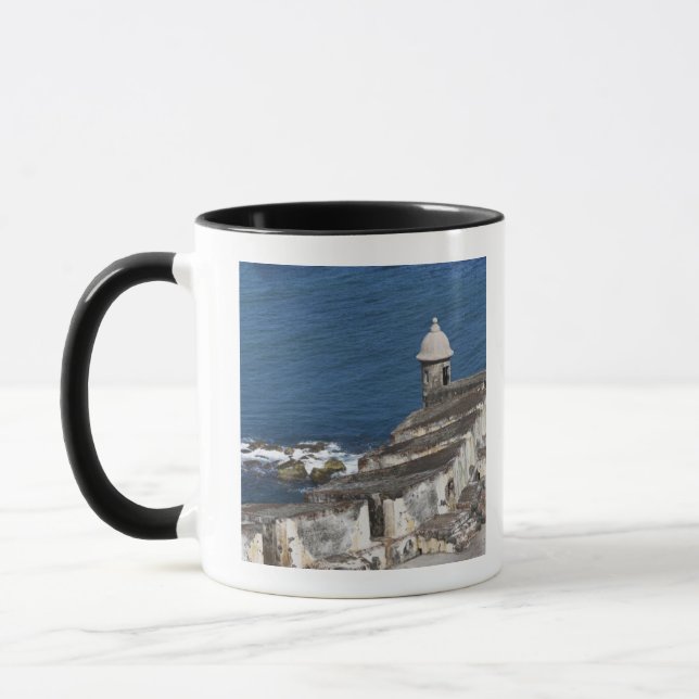 Mug Porto Rico, vieux San Juan, section d'EL Morro (Gauche)