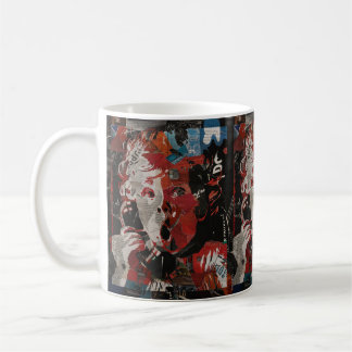 Mug Portrait bébé Pop Art vintage appel