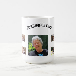 Mug Portrait classique de grand-mère au centre avec so