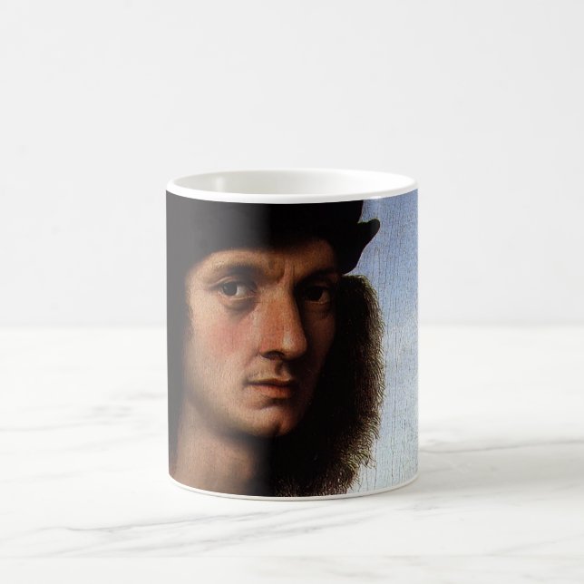 Mug Portrait d'Agnolo Doni par Raphael Sanzio (Centre)