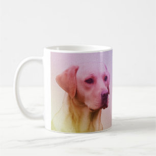 Mug Portrait d'aquarelle de chien de Labrador Retrieve